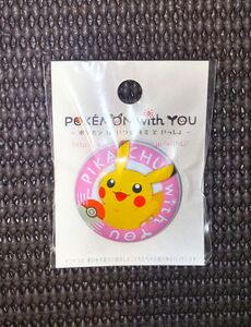 ピカチュウ 缶バッジ ポケモンセンター POKEMON with YOU 缶バッチ ポケモン PIKACHU