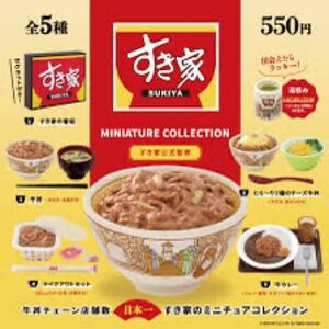 すき家 ミニチュアコレクション　牛カレー