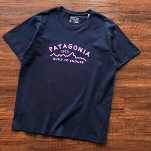 期間限定　1500円～ パタゴニア patagonia メンズ Tシャツ 半袖 丸首 文字ロゴ サイズあり XS-3XL 簡易包装 郵便発送 pp270