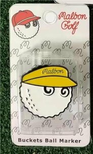 1円！極美品！新型 ゴルフ 磁性金属 ボールマーカー ゴルフ用ボールマーカー Malbon gff028