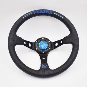 新品！ 車ハンドル Vertex ステアリング スポーツステアリングホイール レース専用 330mm（13インチ）　高さ9cm ドリフト