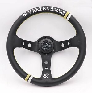 新品！ 車ハンドル Vertex ステアリング スポーツステアリングホイール レース専用 330mm（13インチ）　高さ9cm 　 ドリフト