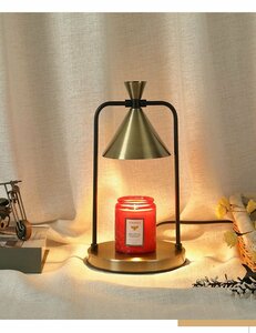 ins manner! America electric stand iron made candle warmer bed room lamp wax lamp aroma Sera pi-wa lamp 2 piece attached DENG018