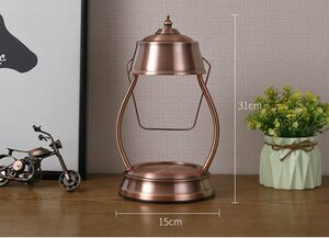 ins manner! America electric stand iron made candle warmer bed room lamp wax lamp aroma Sera pi-wa lamp 2 piece attached DENG034