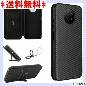 Xiaomi Redmi Note 9T ケース 手帳 晶保護フィルム付き Redmi Note 9T ブラック 264