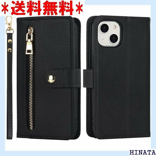 Pelanty 縄掛けケース for iPhone 1 ンド機能 滑り防止 耐衝撃 全面保護 手縄付き-ブラック 1016