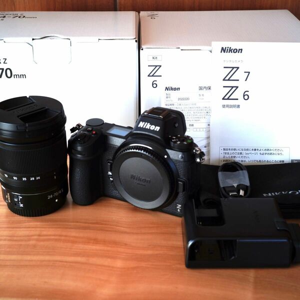 極美品 Nikon z6 NIKKOR Z 24-70mm f４S レンズキット