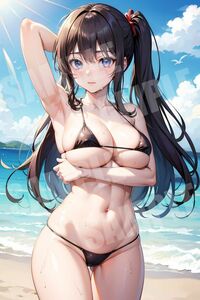 H-180 AI アートポスター A4サイズ 高画質 美女 グラビア セクシー かわいい 女の子 ポスター 光沢紙 匿名配送