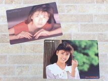 南野陽子 ETE DU CINEMA / グリコチョコレート 当時物 昭和レトロ 下敷きセット 【5888y】_画像1