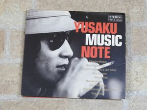 YUSAKU MUSIC NOTE Matsuda Yusaku . love did music obi attaching CD [5960y]