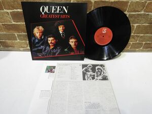 【LP】 Queen Greatest Hits / クイーン グレイテスト ヒッツ P-6480E レコード 洋楽 ロック【1183mk】