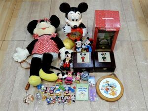  продажа комплектом! Disney Mickey minnie Дональд и т.п. мягкая игрушка фигурка др. * текущее состояние доставка [3803ko]