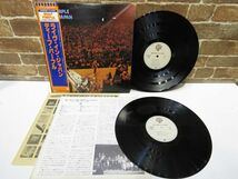 【LP】Deep Purple Live In Japan ディープ・パープル 帯付き レコード P-4601-2W 洋楽 ロック 【1099mk】_画像1