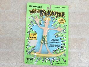 長期保管品! BENDABLE Wilbur Kookmeyer サーファー/サーフィン レジェンド フィギュア 【7950y1】