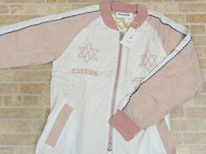 未使用品!! PARADOX/パラドックス SOUVENIR COAT ジップアップ ロングジャケット Sサイズ 【a499y】