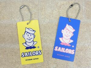 おニャン子クラブ SAILORS ’88CLUB メンバーズカード タグ キーホルダー 2点セット 当時物 【8008y1】