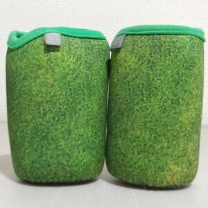 nalgene Soft Bottle Case Grass 92260 / ナルゲン純正 広口 0.38L用 ソフトボトルケース ２個セット