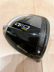 ■ほぼ新品 送料込み■ TaylorMade テーラーメイド Qi10 MAX 9.0 ヘッド ＋ カバー付