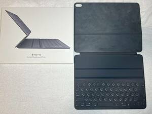 中古品　12.9インチiPad Pro(第3世代)用 Smart Keyboard Folio 日本語(JIS) MU8H2J/A ブラック