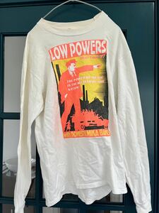 *KOZIK дизайн 97 год LOW POWERS Tour футболка * Tachibana Hajime low энергия z Fujiwara hirosi Ояма рисовое поле ..AFFA DOMESTIC MIKA BAND
