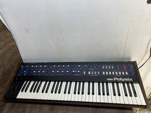KORG Korg Polysix poly- Schic sPS-6 analogue synthesizer keyboard sound equipment 