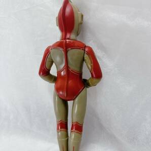 円谷プロ ブルマァク 当時物 ウルトラマン ソフビ人形 約29cm の画像5