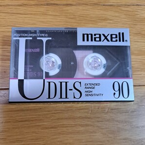 ★未使用★maxell★カセットテープ UDⅡ-S 90分の画像1