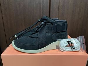 【美品】NIKE × FEAR OF GOD AIR RAID US9 BLACK ナイキ フィアオブゴッド エアレイド ブラック 27cm AT8087-002　