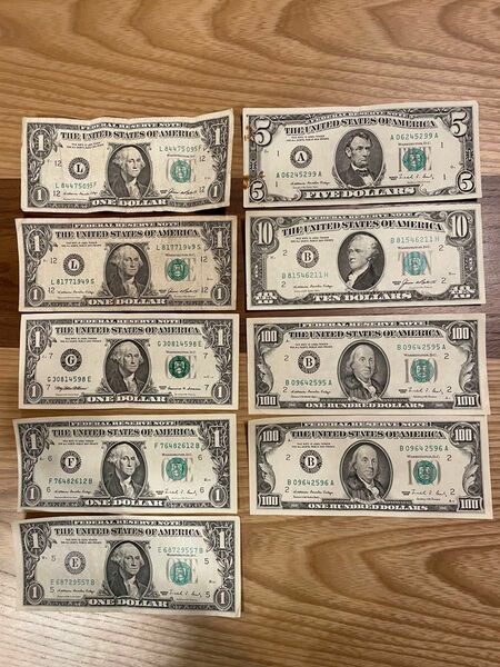 アメリカ ドル紙幣 旧紙幣