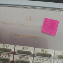 【ビジネスフォン 電話機 ナカヨ通信機①】ジャンク品 ボタン標準電話機 オフィス用 ビジネスフォン NYC-15iA-SD 【B3-1②】0503_画像3