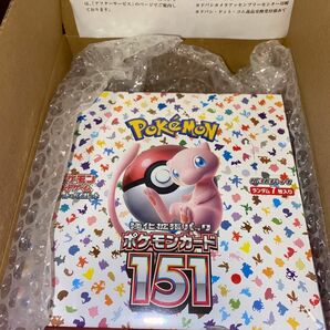 ポケモンカード151 シュリンク付き 1box 新品未開封