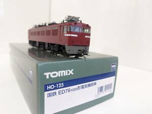 未使用？ 動作確認済み 0517T HO-125 国鉄 ED76 1000形電気機関車 HOゲージ 鉄道模型 トミックス トミーテック TOMIX