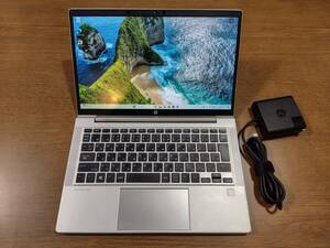 【難あり】HP 182V8AV / ProBook 635 Aero G7 / 16GBメモリ / 512GB PCIeNVMe / Windows 11 pro