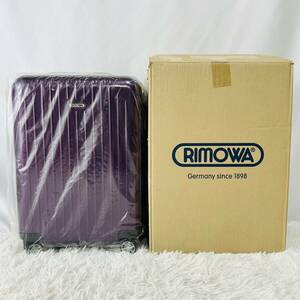 新品未使用　リモワ RIMOWA サルサエアー　35L 4輪　ウルトラバイオレット　キャリーケース　スーツケース TSAロック 機内持込可