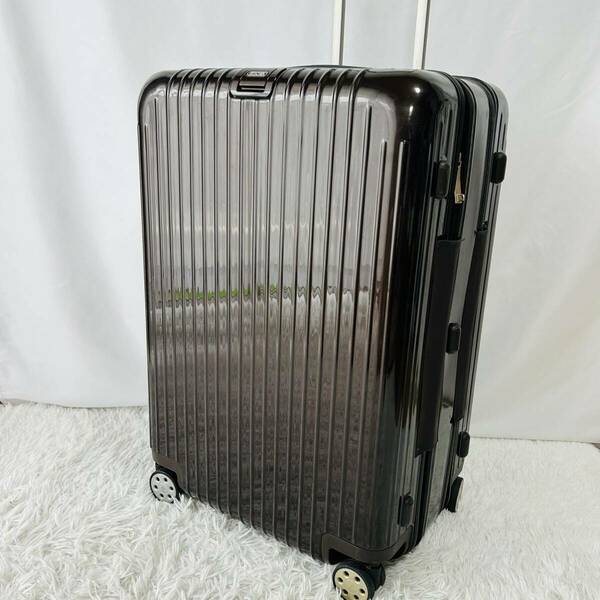 極美品　リモワ　RIMOWA サルサデラックス　SALSA DELUXE 107L 4輪　MW キャリーケース スーツケース TSAロック 872.75