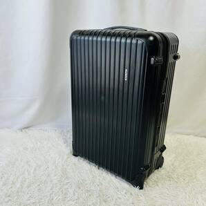 美品　リモワ RIMOWA サルサ SALSA 63L 2輪　マットブラック スーツケース キャリーケース 大容量　851.63