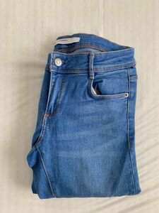 ZARA 34 ストレート スキニー デニム ザラ XS ジーンズ Gパン レディース パンツ