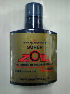 PAPA スーパーゾイル エンジンオイル添加剤 SUPER ZOIL 4サイクル用 100ml ZO4100