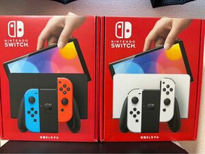 Nintendo Switch 有機ELモデル ネオンブルー ネオンレッド ホワイト