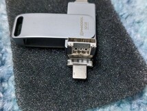 0605u0202　PHICOOL USBメモリ 32GB 3in1 USB3.0＆Type-C & Lightning_画像3