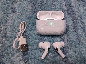 0605u2337　ワイヤレスイヤホン ノーブランド品 Airpods por Bluetooth Hi-Fi音質 片耳/両耳モード タッチ操作 AT2Pro