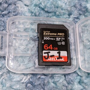 0605u0948　SanDisk SDカード 64GB SDXC Class10 UHS-I V30 読取最大200MB/s SanDisk Extreme PRO SDSDXXU-064G-GHJIN 正規品