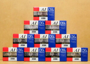 未開封カセットテープ AXIA A1-120 10本
