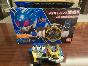 [1 jpy start!] Kamen Rider Fourze metamorphosis belt DX meteor Driver . fingerprint authentication breath DX meteor Galaxy 