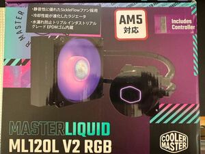 Cooler Master MasterLiquid ML120L V2 RGB 簡易水冷CPUクーラー MLW-D12M-A18PC-R2 FN1400