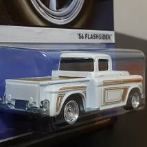 HOT WHeeLs 56 FLASHSIDER 白 フォード ピックアップ ミニカー LIMITED SHOP TRUCK PICKUP LOWDOWN RealRiders 限定 ホットウィール_画像6