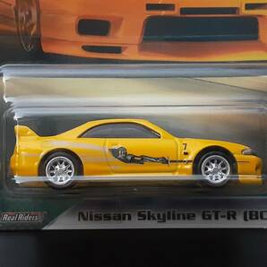 ホットウィール NISSAN SKYLINE GT-R BNR 33 ワイルドスピード カラー スカイライン ミニカー FAST＆FURIOUS × HOT WHeeLs コラボ の画像2