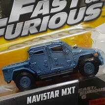 MATEL FAST＆FURIOUS 6 NAVISTAR MXT Fast & Furious 6 EUROMISSION ユーロミッション ワイスピ ミニカー 装甲車 ワイルドスピード コラボ_画像2