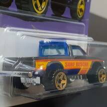 HOT WHeeLs PATH BEATER SURF RESCUE S10 BLAZERメタリック シェビー ミニカー PICKUP ピックアップ ハイリフト 4×４ ホットウィール_画像6