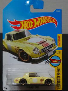 HOT WHeeLs DATSUN FAIRLADY 2000 黄 ダットサン フェアレディ ミニカー ドリフト 仕様 走り屋 CUSTOM 旧車 YOKOHAMA ホットウィール